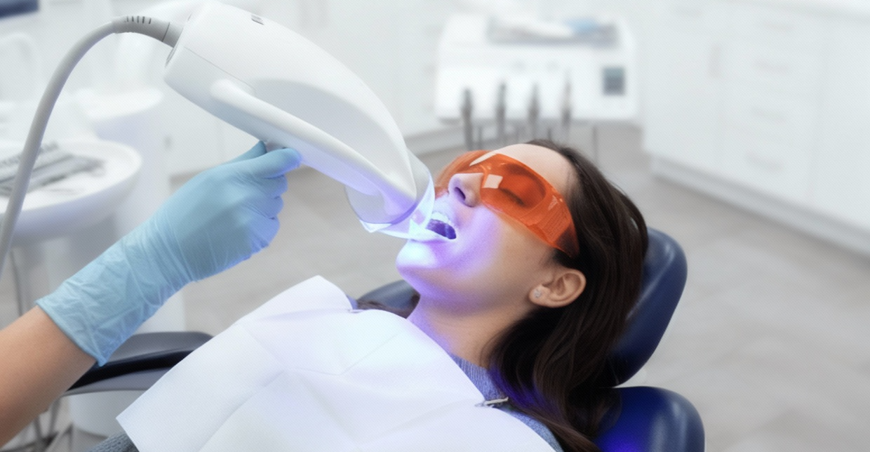 Cosmetic Dentistry professional teeth whitening - preston